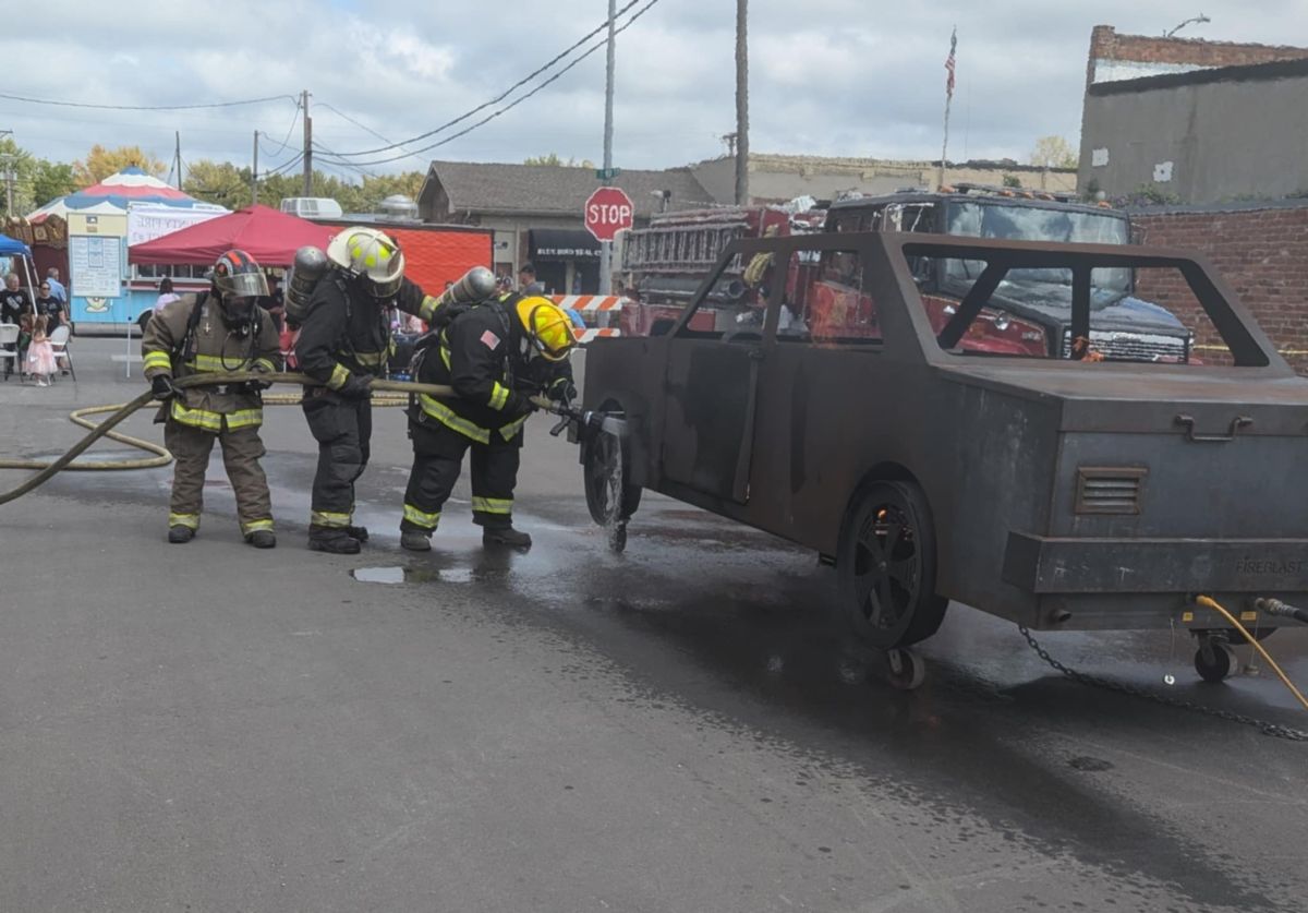 Car Fire Demonstration