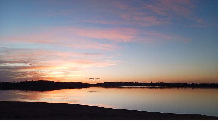 Holden City Lake Sunset